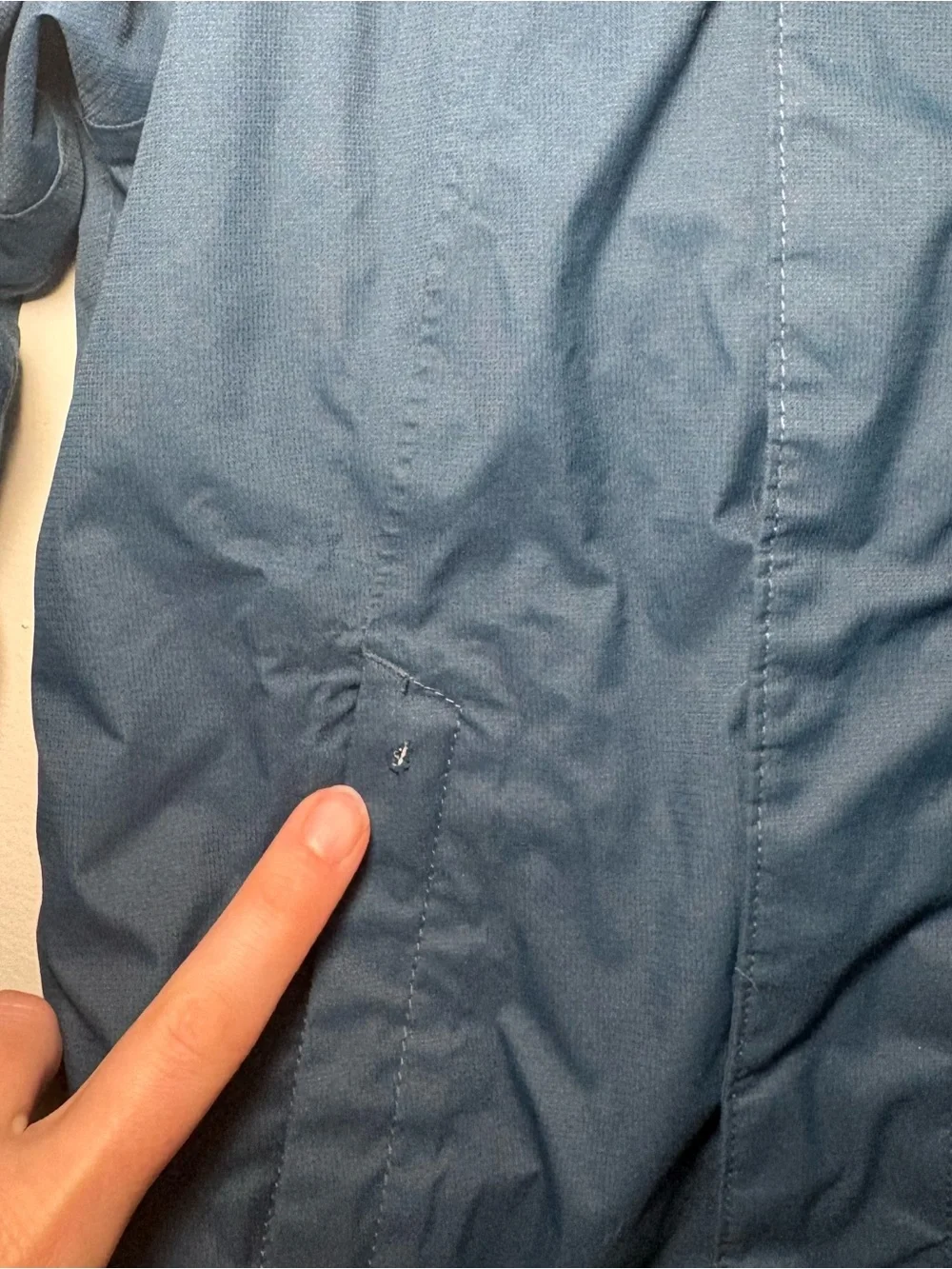 The North Face Girls XXS 5 Navy Blue Hyvent 2-1 Hooded Jacket Winter Fleece